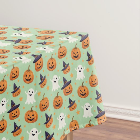 Nappe Motif effrayant d'Halloween sur un (In Situ)