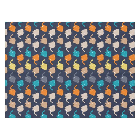 Nappe Motif éléphant (Devant (Horizontal))
