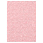 Nappe Motif Empreinte de léopard corail (Devant)