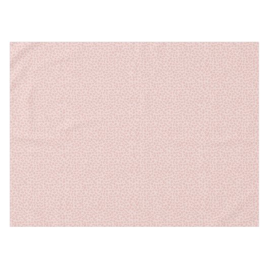 Nappe Motif Empreinte de léopard rose (Devant (Horizontal))