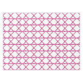 Nappe Motif en bambou rose Trellis (Devant (Horizontal))