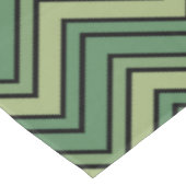 Nappe Motif en chevron vert et noir (Angle)