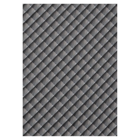 Nappe Motif en cuir noir (Devant)