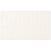 Nappe Motif en diamant beige et blanc (Devant (Horizontal))