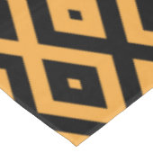 Nappe Motif en diamant jaune et noir (Angle)