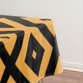 Nappe Motif en diamant jaune et noir (In Situ)