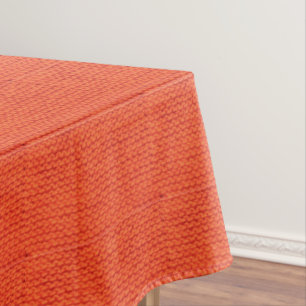 Nappe motif en laine laquée