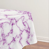 Nappe Motif en marbre violet (In Situ)