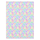 Nappe Motif en mosaïque arc-en-ciel Pastel (Devant)