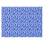 Nappe Motif en mosaïque bleue et blanche (Devant (Horizontal))