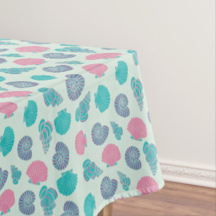 Nappe Motif en pastel 1 de coquillage