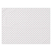 Nappe Motif en pastel de Flamant rose et de pastèque (Devant (Horizontal))