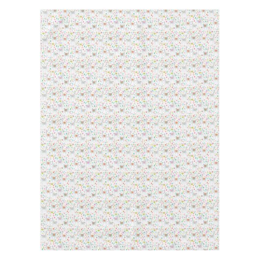 Nappe Motif en pastel mignon de lama (Devant)