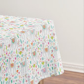 Nappe Motif en pastel mignon de lama (In Situ)
