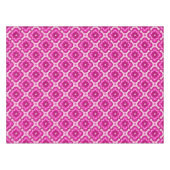 Nappe Motif en tuiles marocaines - Fuchsia Pink (Devant (Horizontal))