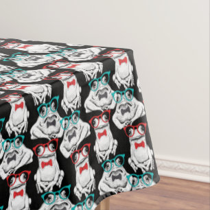 Nappe Motif en verre de grenouille