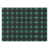 Nappe Motif En vichy noir vert (Devant (Horizontal))