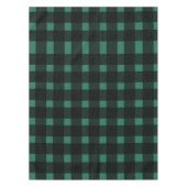 Nappe Motif En vichy noir vert (Devant)