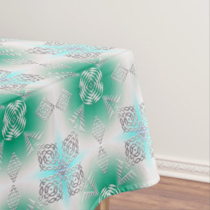 Nappe motif ethnique abstrait