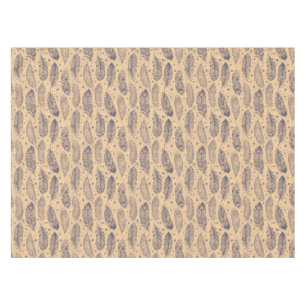 Nappe Motif ethnique d'ensemble de plume