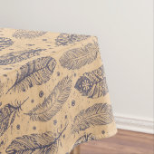 Nappe Motif ethnique d'ensemble de plume (In Situ)