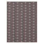 Nappe Motif ethnique noir d'éléphant (Devant)