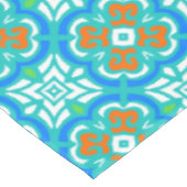 Nappe Motif ethnique Turquoise (Angle)