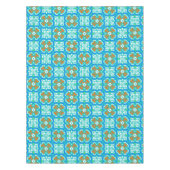 Nappe Motif ethnique Turquoise (Devant)