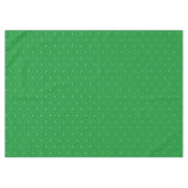 Nappe Motif étoile jaune sur vert (Devant (Horizontal))