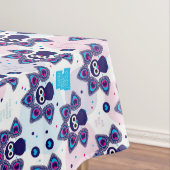 Nappe motif exotique de paon de l'Inde (In Situ)