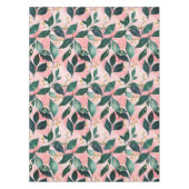 Nappe Motif fantaisiste de vacances d'hiver botanique (Devant)