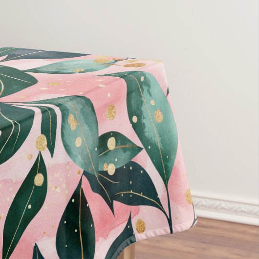 Nappe Motif fantaisiste de vacances d'hiver botanique (In Situ)