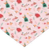 Nappe Motif Festif des Mains de Vacances (Angle)
