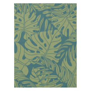Nappe motif feuille