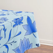 Nappe Motif feuille 12.bw Lblue BG (In Situ)