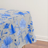 Nappe Motif feuille 12.bw LGrey BG (In Situ)
