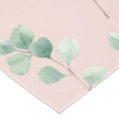 Nappe Motif Feuille d'aquarelle moderne (Angle)