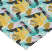 Nappe Motif Feuille de la forêt tropicale tropicale (Angle)