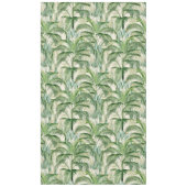 Nappe Motif Feuille de palme de feuillage tropical (Devant)