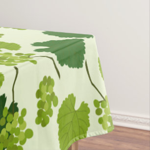 Nappe Motif Feuille de raisins et de raisins