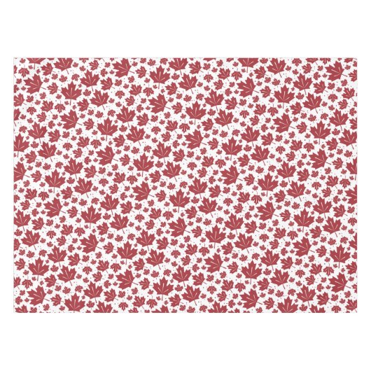 Nappe Motif Feuille de Red Maple (Devant (Horizontal))