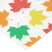 Nappe Motif feuille d'érable coloré (Angle)