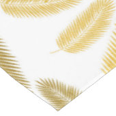 Nappe Motif Feuille Faux Gold Palm (Angle)