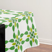 Nappe Motif feuille, Feuilles verts, votre nom (In Situ)