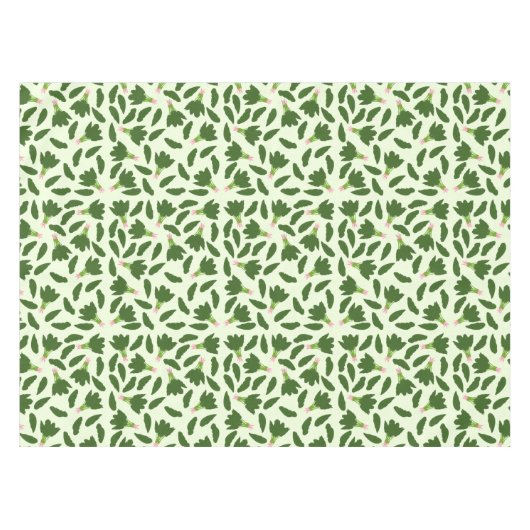 Nappe Motif Feuille Green Spinach (Devant (Horizontal))