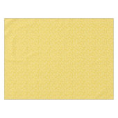 Nappe Motif Feuille moderne de moutarde jaune (Devant (Horizontal))