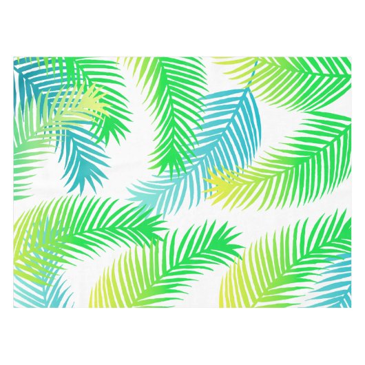 Nappe Motif feuille Palm (Devant (Horizontal))