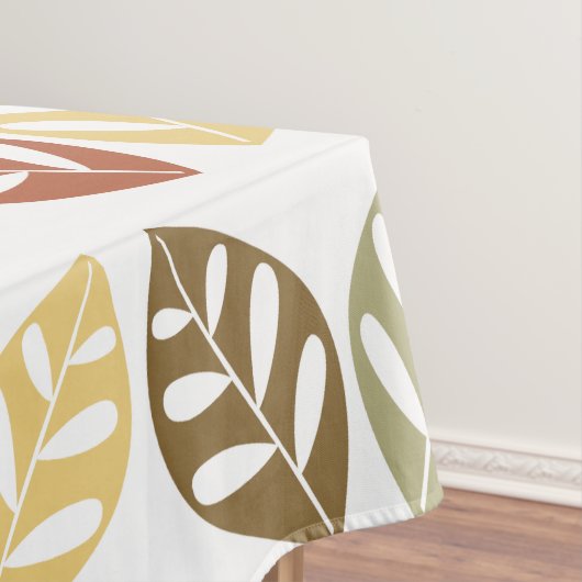 Nappe Motif Feuille rétro (In Situ)