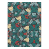 Nappe Motif Feuille tropical (Devant)