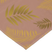Nappe Motif Feuille tropical 15 (Angle)